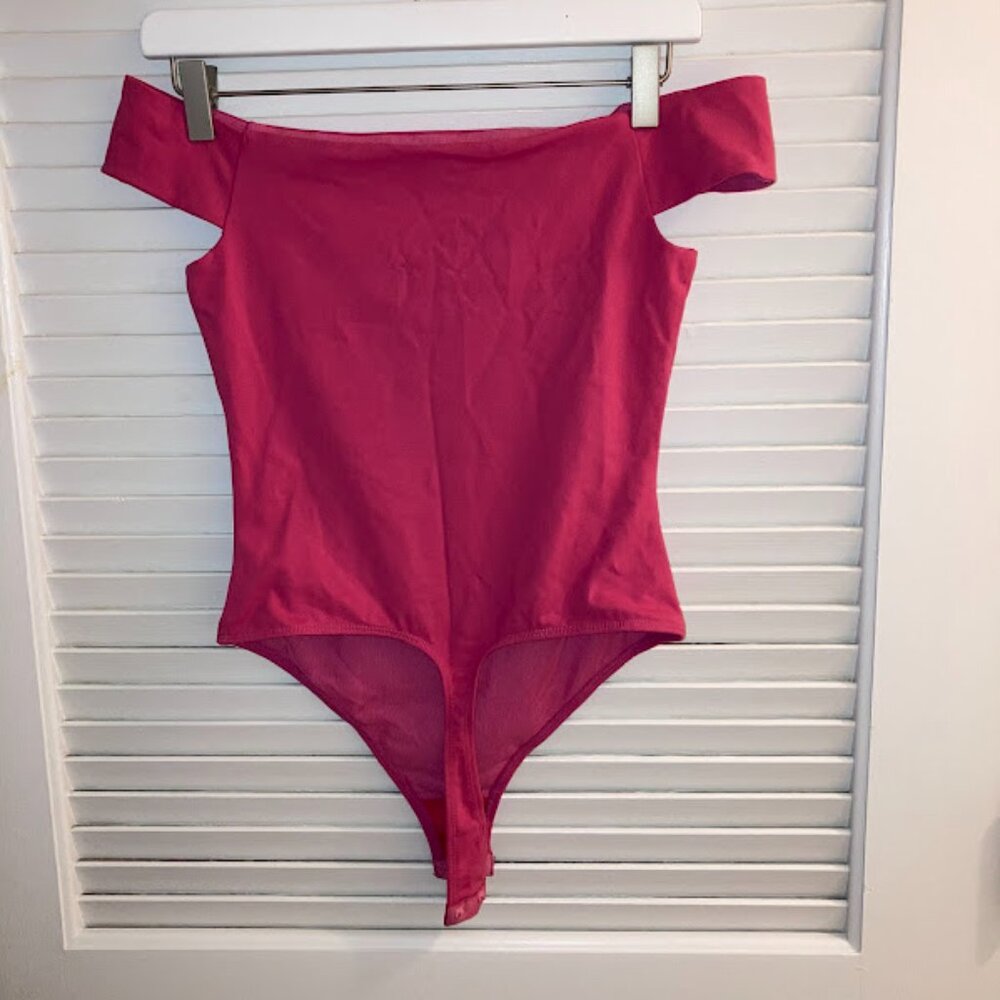 Free People Cap Sleeve Bodysuit With Snap Closure - Size XS - Picture 4 of 5